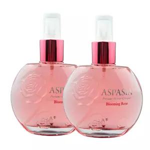 아스파시아 퍼퓸 샤워코롱 바디미스트 드레스퍼퓸 블루밍로즈 150ml 2개