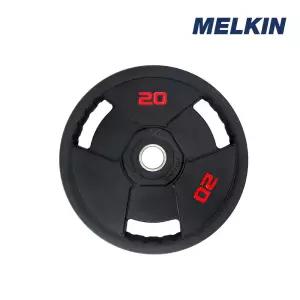 [리퍼]멜킨 바벨 원판 고급 TPU 우레탄 중량 50mm 역기 20kg 1개
