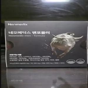 네오메딕스 맨포뮬러 1박스 남성 전립선 영양제 건강 쏘팔메토 옥타코사놀 코큐텐