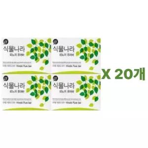 식물나라 비누 히노끼퓨어바 90gx4입X20개 (총80개)