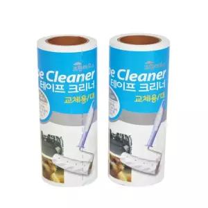 테이프 크리너 대 교체용 2매입 대형 리필 18cm 초강력 먼지제거 돌돌이 제품