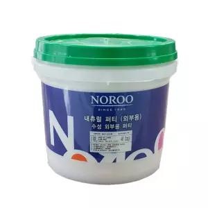 노루페인트 내츄럴 퍼티 수성 외부용 - 5kg