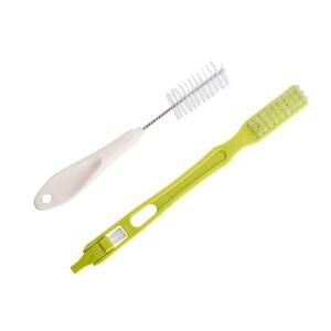 [호환품]과즙기 예비 부품 2 피스 Hurom 느린 HU-600WN Hh-sbf11 Hu-19sgm HU-100 등 용 청소 브러시