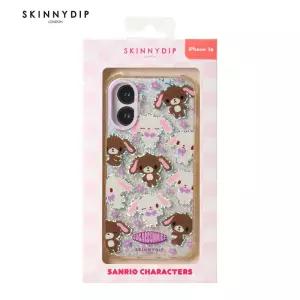 슈가 바니즈 SKINNYDIP LONDON 아이폰 16 대응 케이스 잡화 산리오 캐릭터 굿즈 패션 소품 귀여운 선물 일