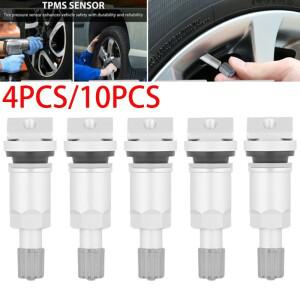 타이어 압력 센서 TPMS 밸브 스템 수리 키트 BMW 호환 1 2 3 시리즈 X3 자동차 튜브리스 휠 4 10 개