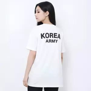 로카티 ROKA 화이트 반팔티 쿨티셔츠 기능성티셔츠 군인반팔티 단체티