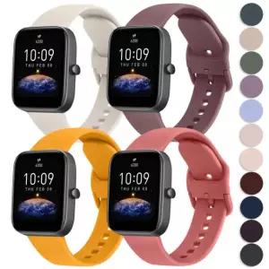 Amazfit GTS 2 4 Mini/GTS 3/GTS 2e/Bip 3 Pro/Bip U S lite 스트랩용 20/22mm 밴드 GTR Pro/GTR 시계 Light 22mm