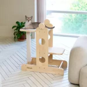 더따슴 국내제작 DIY 원목 고양이 미니 캣타워 아리야