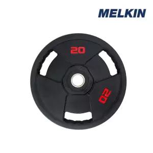 [리퍼]멜킨 바벨 원판 고급 TPU 우레탄 경량30mm 역기 20kg 1개