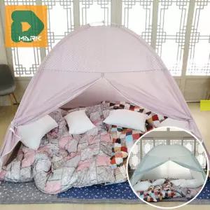 겨울용 난방텐트 4인용 자취생 필수템 텐트 침대용 대형 용품 거실용 방한 보온 실내용 사이즈 텐트 원터치