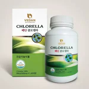 베단 클로렐라 200mg 1400정 1개