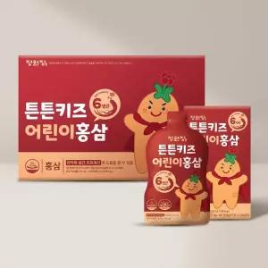 정원장 튼튼키즈 6년근 어린이홍삼 20ml 30포 1개