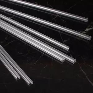긴빨대 일자 7.0mmX250mm 투명 벌크 10000개 일회용 스트로우 플라스틱빨대 21CM 개별포장 자바라 빨때 주