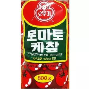 케찹 토마토 오뚜기 800g 식당용 케첩 캐찹 업소용 토마토케찹 소스 (W3E844F)