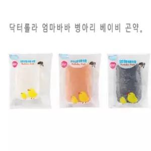 베이비 곤약퍼프 유아목욕 세안스펀지