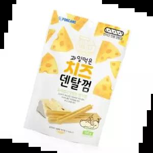 덴탈츄 강아지 치석 구강용 과일 치즈덴탈껌 바나나100g