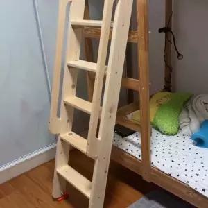 계단 이층 침대 직선 서랍형 이동식 사다리 프레임 제품