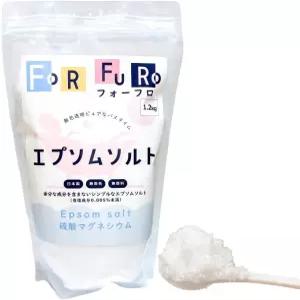 엡솜 소금 FORURO 마그네슘 목욕 26파운드 2kg 용액 일본산 무향 426온스 200g