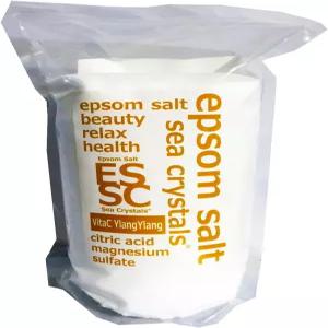 Sea Crystals (シ？クリスタルス) Epsom Salt 22kg with Iranian Lilac Scent Contains Vitamin C Measuring