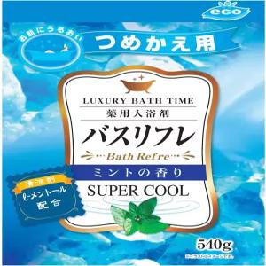 라이온 케미컬 배스 레시 슈퍼 쿨 약용 솔트 M 리필 540g