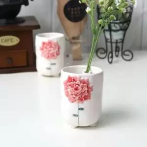 코일링 별꽃 한송이 수반/화병 미니화병 한송이수반 인테리어소품 (W071A12)