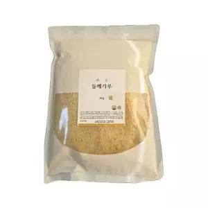 HACCP 국산 100 거피 들깨가루 1kg 지퍼팩 껍질벗긴 2025년산