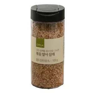 올가 볶음 발아 참깨(국내산) 100g 고소함 추천 요리용 채식 부모님
