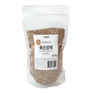 볶은 참깨 검은깨 들깨가루