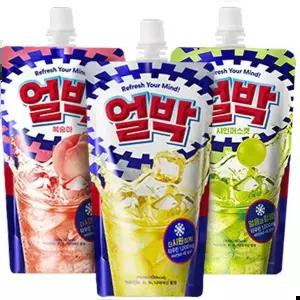 박카스 동아제약 얼음 소박스 얼박 스파우트형 오리지널 샤인머스켓 복숭아 빙과 10팩