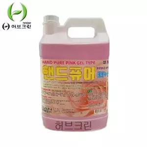 [골드스마일]핸드퓨어 손세정제 핑크(젤타입) 3.75L