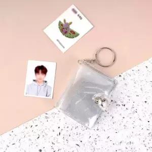 투명 글리터 앨범 증사 띠부씰 미니 시그증사 바인더 스티커 굿즈