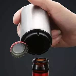 [콩심팥심]맥주 콜라병 음료수병 스테인리스 자동 병따개 오프너 캔오프너