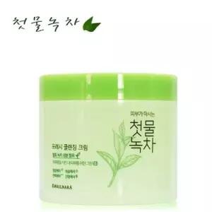 [에이치플러스몰]과일나라 첫물녹차 프레시 클렌징 크림 300g