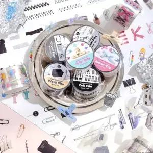 타임 아빙 시리즈 핸드북 도구 2판 6종 DIY 백킹 스티커 사무용품