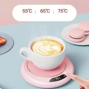 USB 컵 따뜻한 커피 머그잔 미니 난방 터 3 온도 조절 핫 플레이트 우유 물 패드 히터