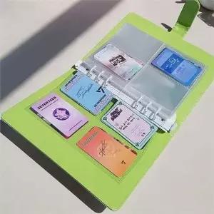 포토 카드 바인더 속지20p 사진 카드 앨범 포카 콜렉트 보관함 속지