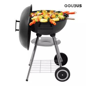 꾸버스 바베큐그릴 애플43 베이직 BBQ 숯불 직화 훈제 펜션 야외 대형