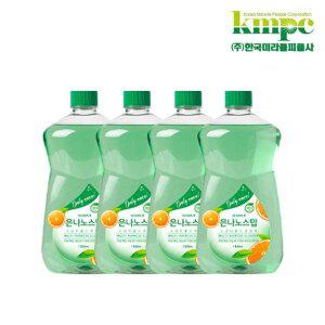 [은나노스텝][알뜰리필세트] 은나노스텝 시즌3 다용도 1100ml 4개