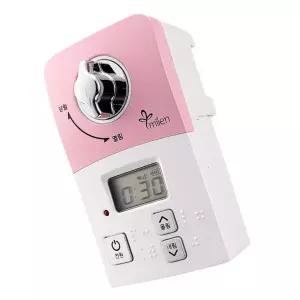 더뉴 간편설치 가스차단기 가스타이머 핑크(MG-06GT) [과열차단+음성안내] /가정의달선물 효도선물 밸브자동차단기