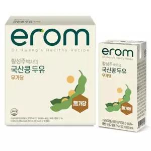 한그루 이롬 황성주 무가당두유 190ml 48팩