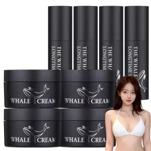 [4개월 세트DC] 더고래샵 고래크림 남성 4개 + 롱타임스프레이 4개 왕자 위너 제우스 엑실 티알피 두스