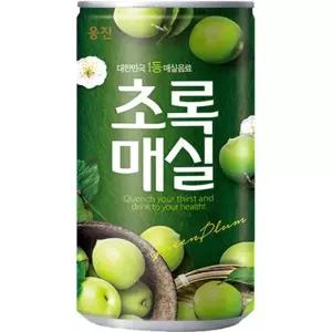 웅진 초록매실 180ml x  30캔