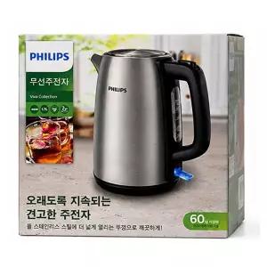 [필립스] 전기주전자 HD9351/1.7L/스테인리스/마이크로필터/자동전원차단