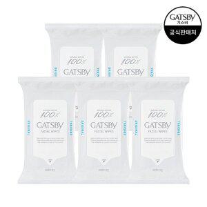 갸스비 훼이셜 페이퍼 쿨 타입 15매 x5팩