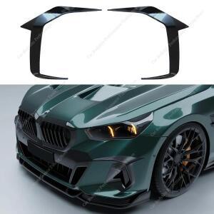 Bmw G60 앞 범퍼 스플리터 안개 램프 그릴 트림 커버 에어 520i i5 M Sport 2023-2025 Bodykits