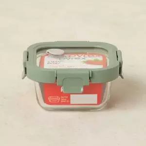 파이렉스 스팀 & ALL 글라스 밀폐용기 정사각형 320ml
