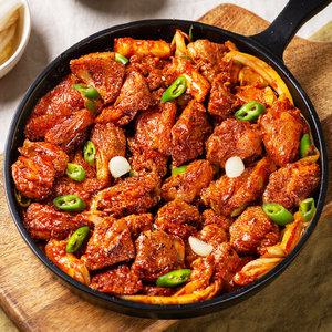 매콤한 춘천식 순살닭갈비 [매운맛] 500g *6팩