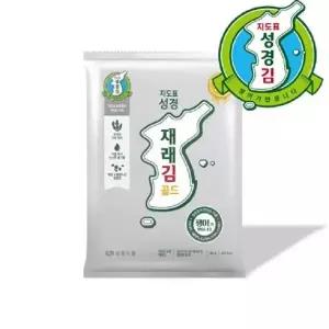[지도표 성경김] 재래식 전장김 골드 60g 20봉