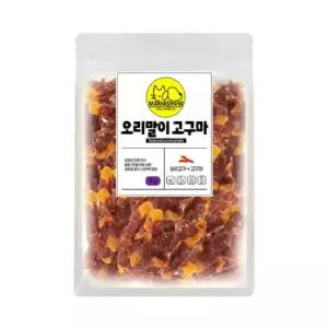 마마쇼 건강한 강아지 간식 오리말이 고구마 1kg 대용량 애견간식