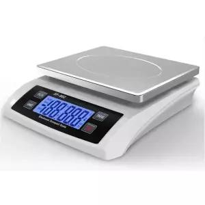 KD-30Kg 고정밀 수량 무게측정 전자저울 화이트 (30Kg/1g SF802)